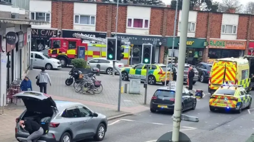 Car Crashes Into Restaurant, Injuring One Person