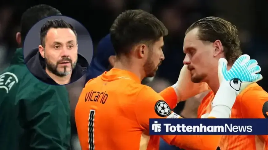 Tottenham Clash: Roberto De Zerbi’s Dilemma with Antonin Kinsky Before Sunderland