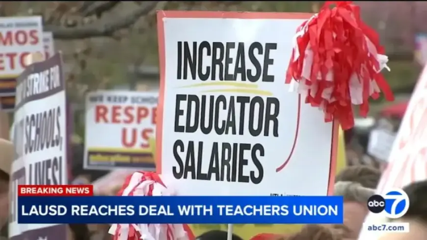 LAUSD Finalizes Tentative Agreement with Teachers Union, Averting Strike