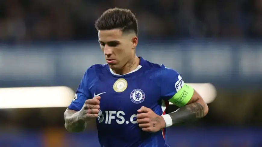 Enzo Fernandez Absent in Chelsea’s Clash Against Man City