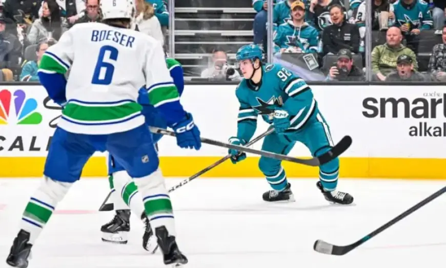 Sharks Fall to Last-Place Canucks in Critical Shootout Loss