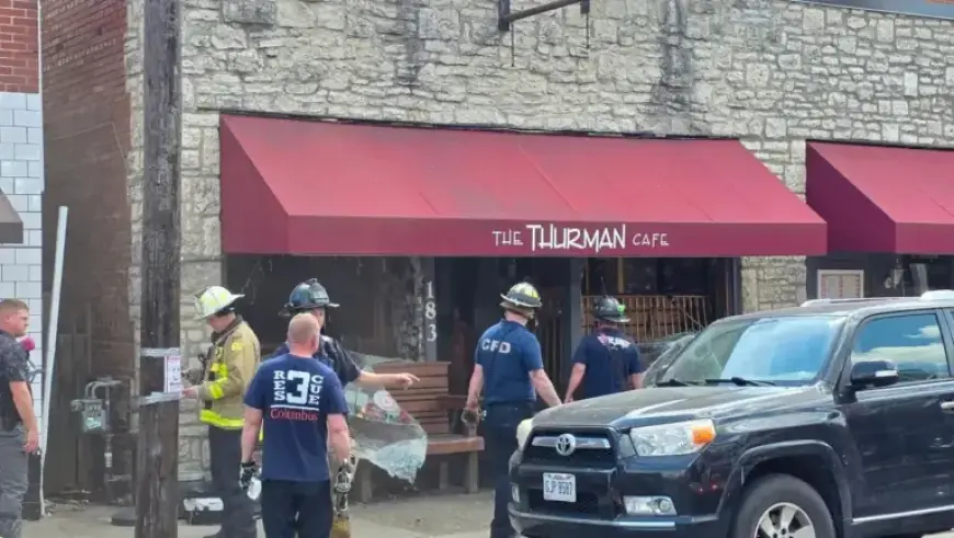 Fire Ravages Thurman Cafe in German Village