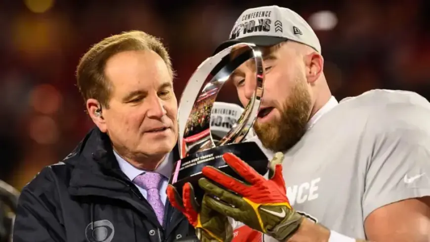 Jim Nantz Remembers Travis Kelce’s Iconic Moment: ‘You Made It Sing’