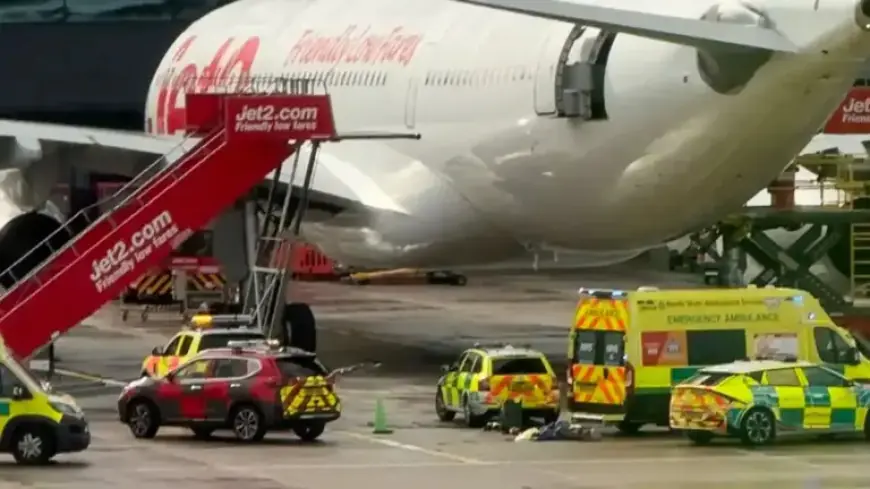 Investigators Probe Manchester Airport Tragedy: Man Falls from Plane
