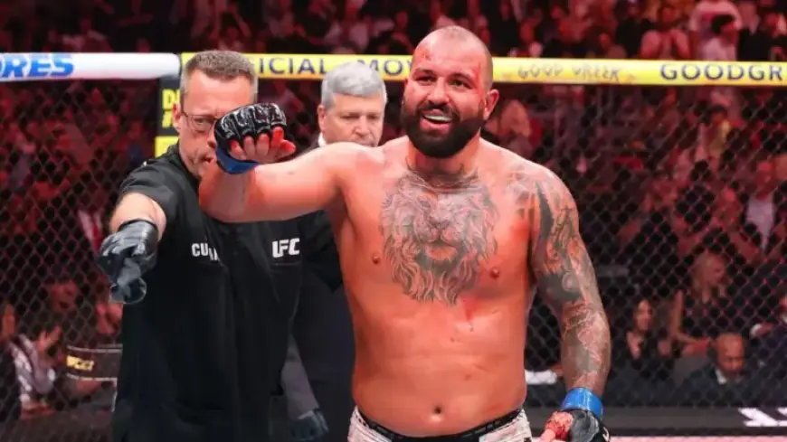 Curtis Blaydes Sustains Orbital and Nose Fractures against Josh Hokit