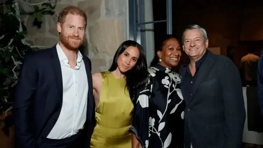 Prince Harry and Meghan Markle Join Ted Sarandos’ Event Amid Netflix Tensions