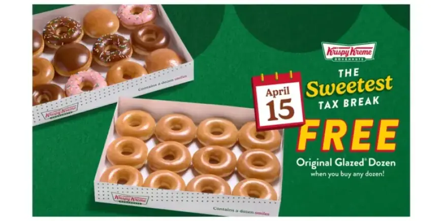 Krispy Kreme® Sweetens Tax Day with Irresistible Tax Break