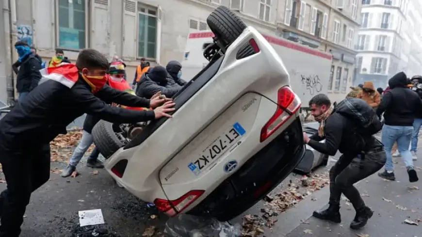 2022 Video Misused to Spread False Paris Riot News