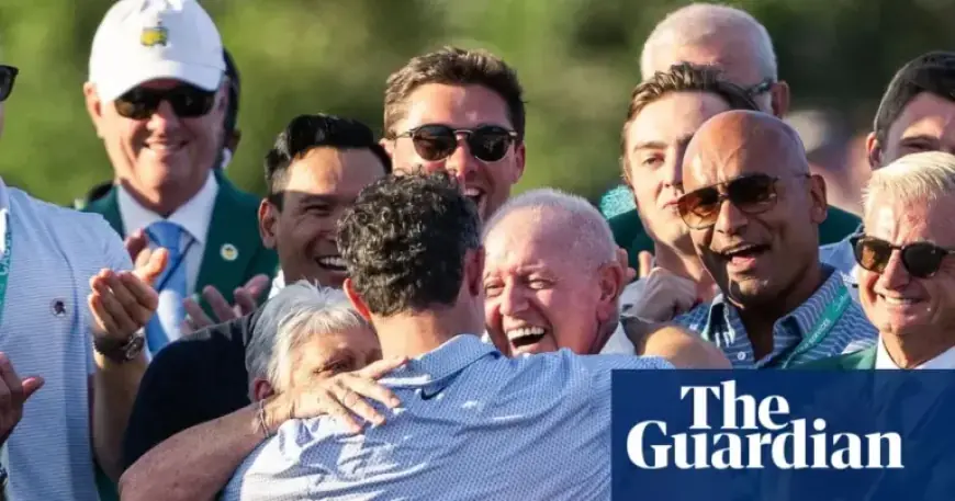 Rory McIlroy Celebrates Parents Following Second Masters Win