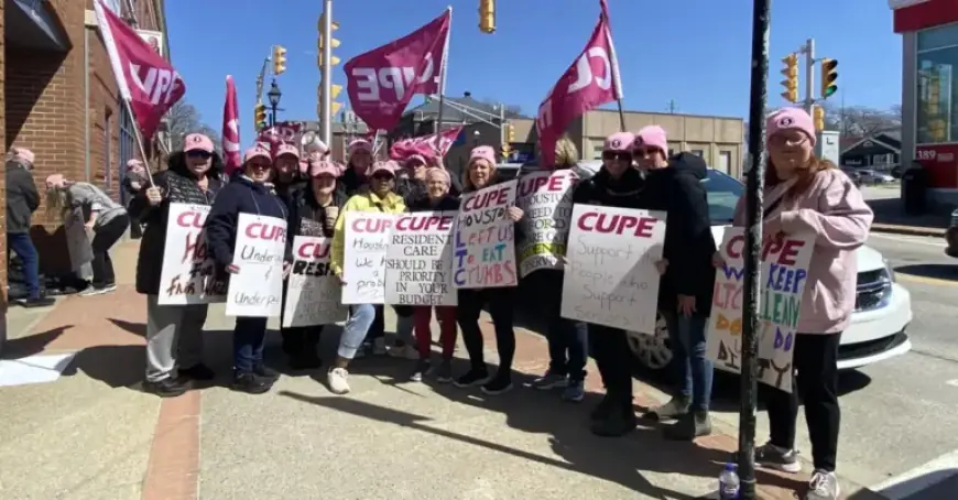 2,000 Nova Scotia Long-Term Care Workers Stage Strike