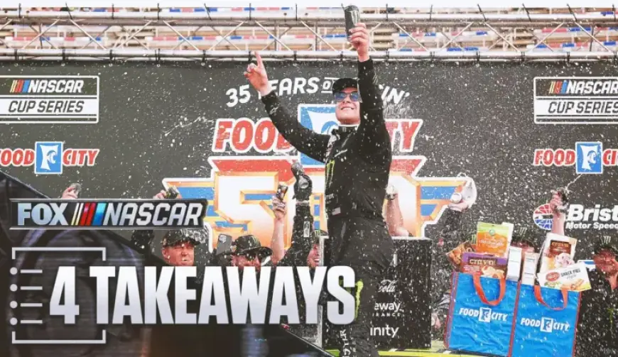Ty Gibbs Triumphs at Bristol: 4 Key Takeaways from His First Cup Victory