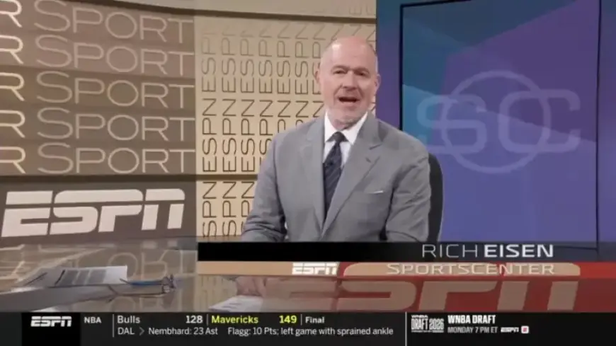 “Rich Eisen Makes Nostalgic Return to ‘SportsCenter'”