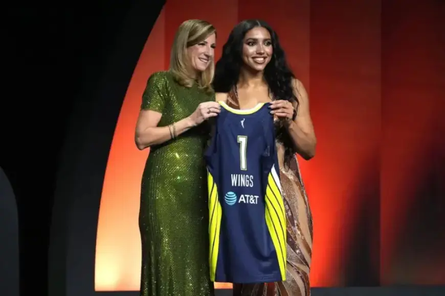 Dallas Wings Choose Azzi Fudd as No. 1 Pick in 2026 WNBA Draft