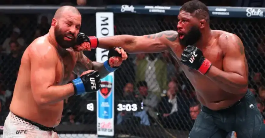 Curtis Blaydes Issues Statement Following UFC 327 Battle with Josh Hokit