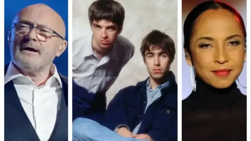 Oasis, Phil Collins, Billy Idol Lead 2026 Rock Hall of Fame Inductees