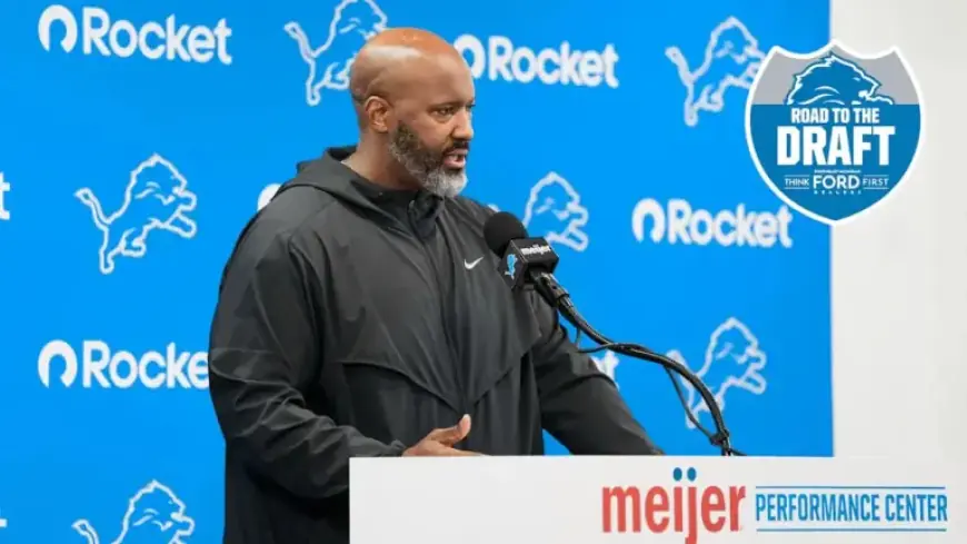 Detroit Lions GM Brad Holmes Evaluates 2026 NFL Draft Class Ahead of Next Week