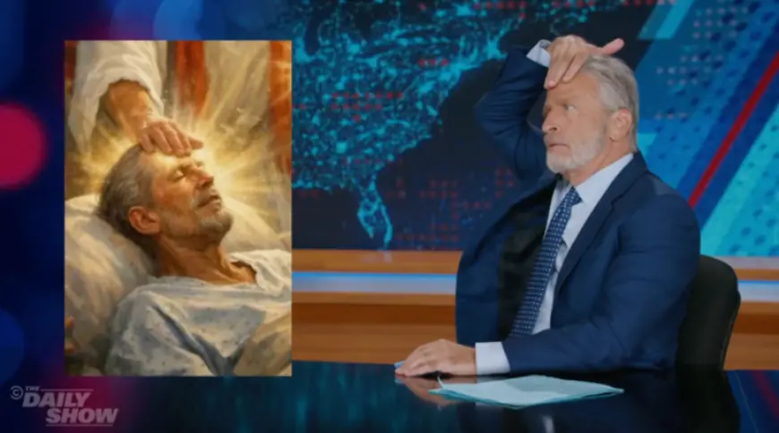 Jon Stewart Urges Trump to Reconcile With Vatican Over Shared Scandal Cover-Ups