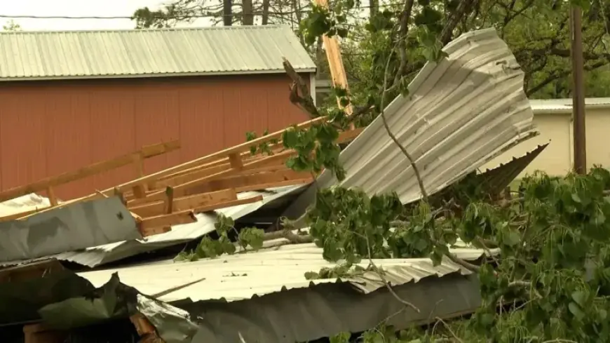 Fierce Storms Devastate Moran, Ripping Roofs from Homes and Businesses