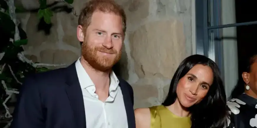 Meghan Markle Stuns in Sleeveless Silky Green Dress at Netflix Event