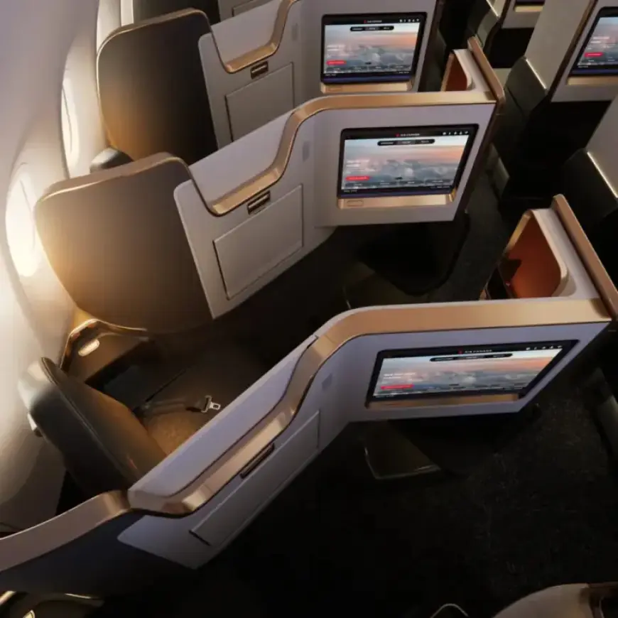 Air Canada Chooses Collins Aerospace Seating for Airbus A321XLR Fleet
