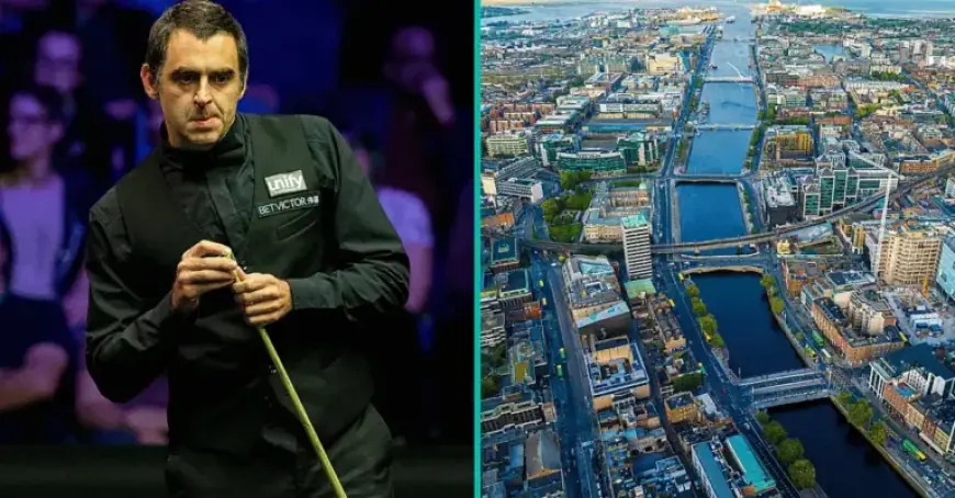 Ronnie O’Sullivan Commutes from Ireland for World Snooker Championship