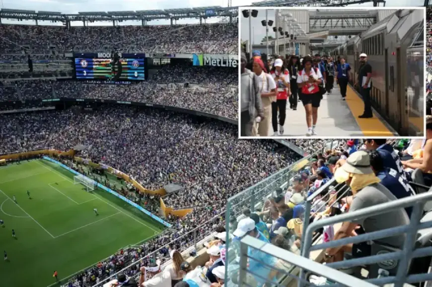 NJ Transit to Skyrocket NYC-MetLife Train Fares by 775% for World Cup