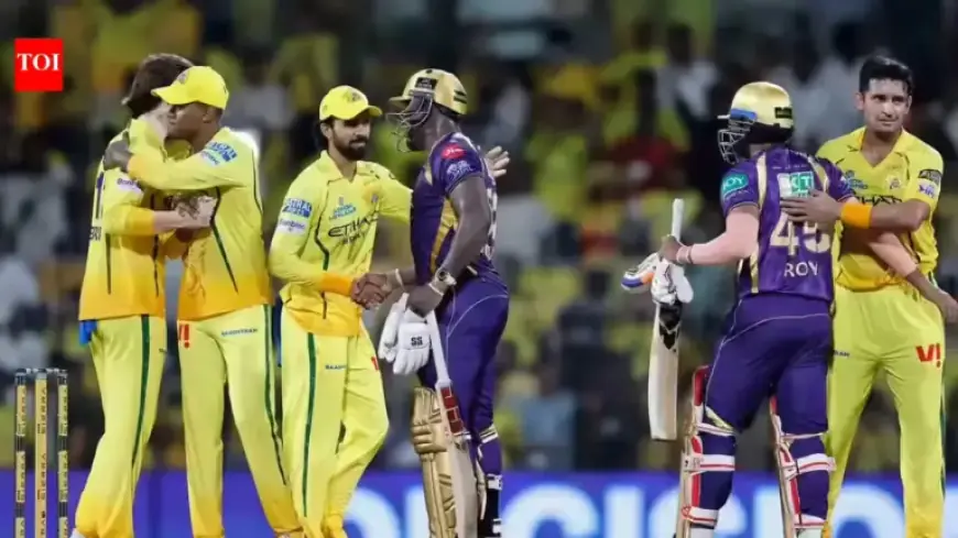 CSK Rises to 8th, KKR Hits Rock Bottom in IPL 2026 Points Table