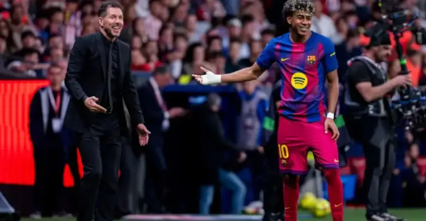 Diego Simeone Prepares to Counter Lamine Yamal in Barcelona vs. Atletico Clash