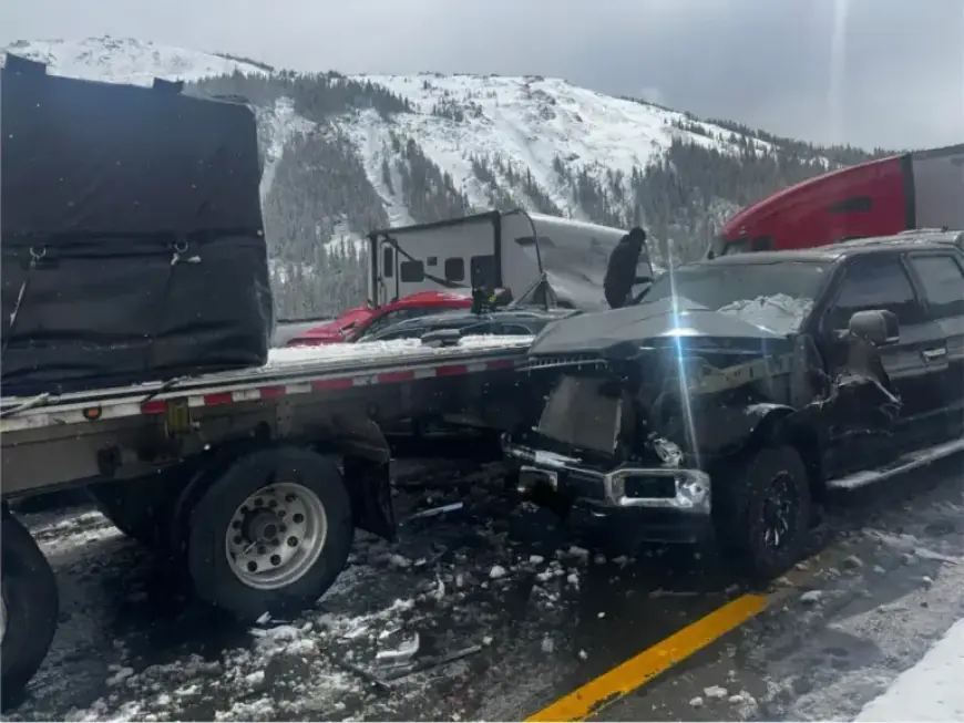 Massive 75-Vehicle Crash Closes I-70 at Eisenhower Tunnel