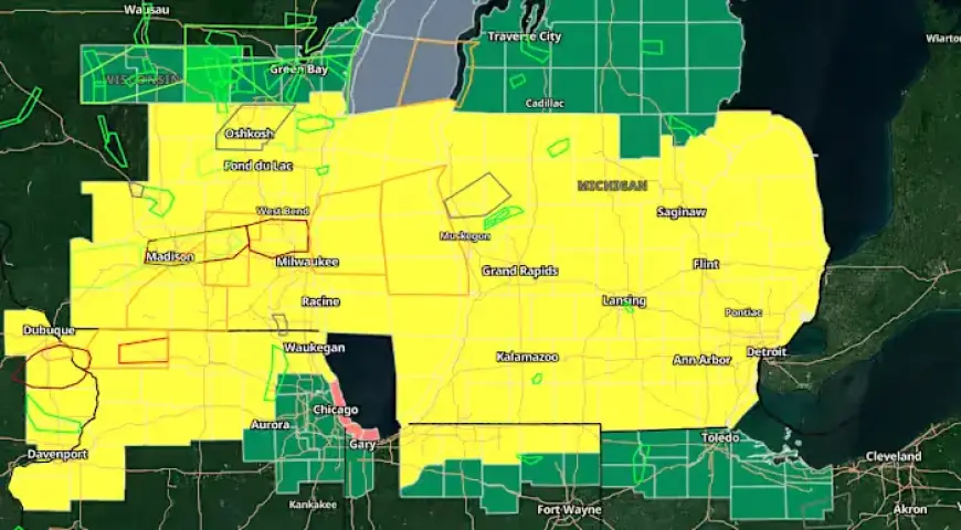 Severe Storms Sweep Southeast Michigan, Prompting Weather Alerts