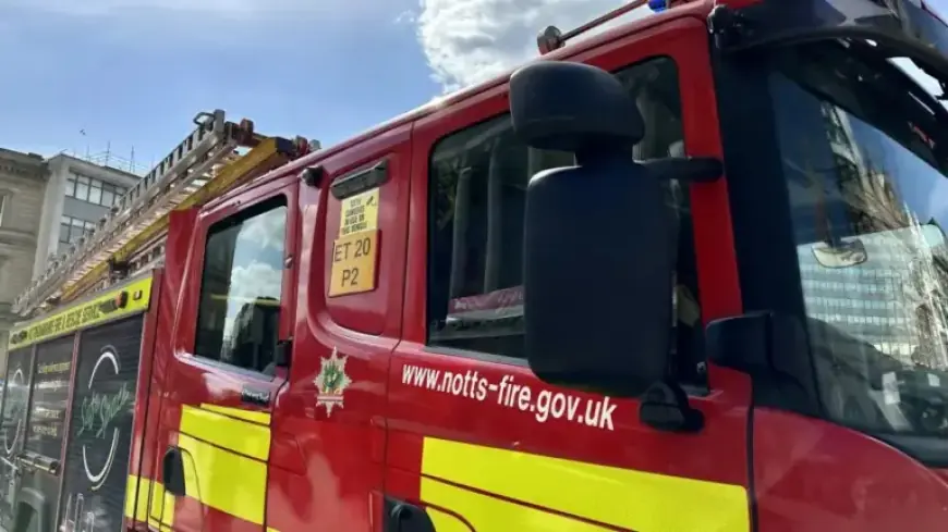 Firefighters Battle Sutton Bonington Blaze; Residents Urged to Shut Doors and Windows