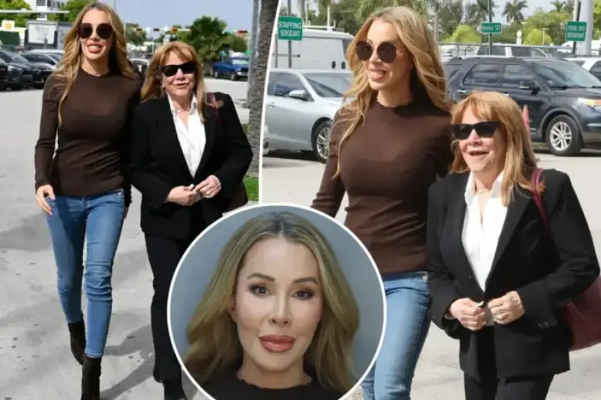 ‘RHOM Star Lisa Hochstein Surrenders at Jail for Criminal Charges’