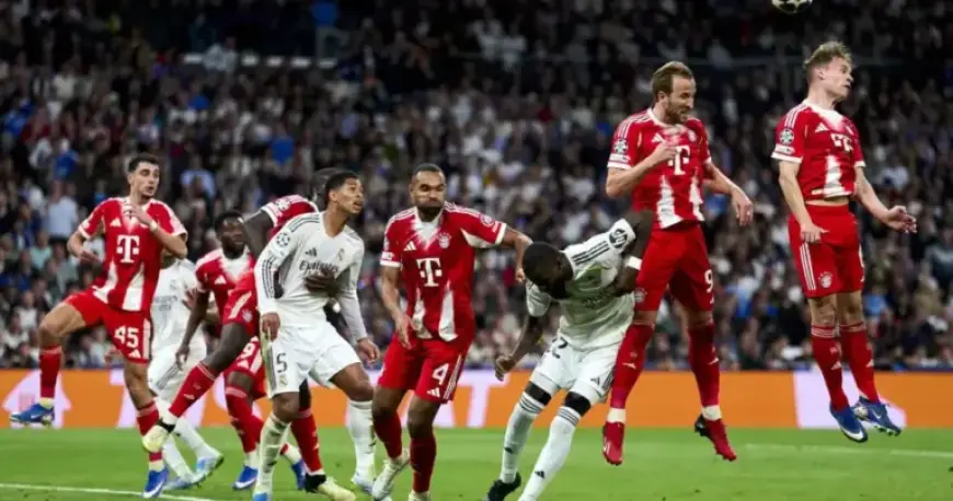 Bayern vs. Real Madrid Clash Live in Champions League Quarterfinals