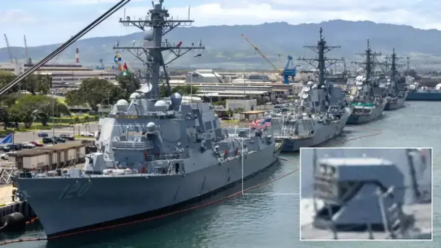 U.S. Navy Destroyer Receives New Launcher for Mysterious Weapons