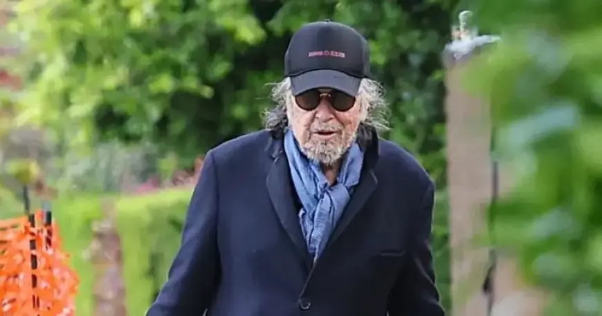 Al Pacino, 85, Takes Lively Solo Stroll in Los Angeles