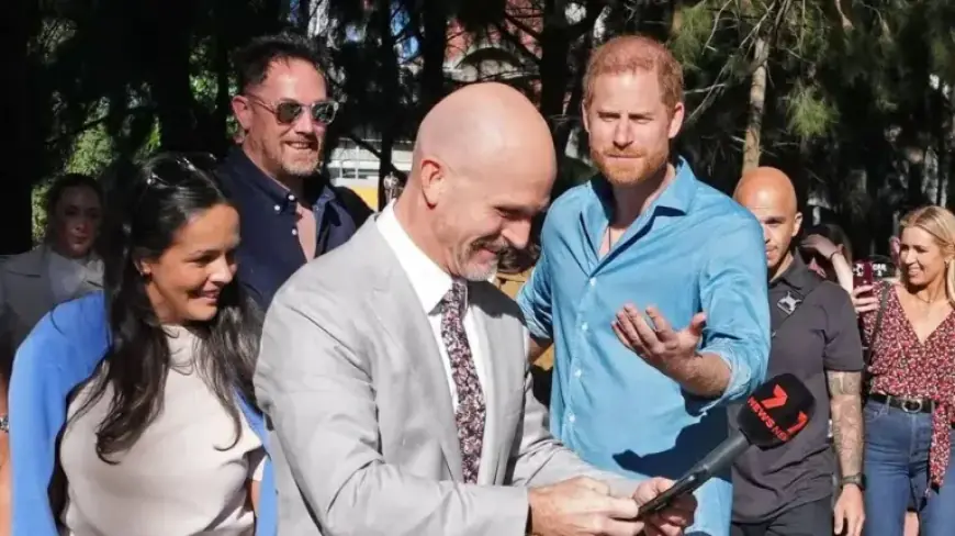 Prince Harry Intervenes as Reporter Violates Protocol with Selfie Request