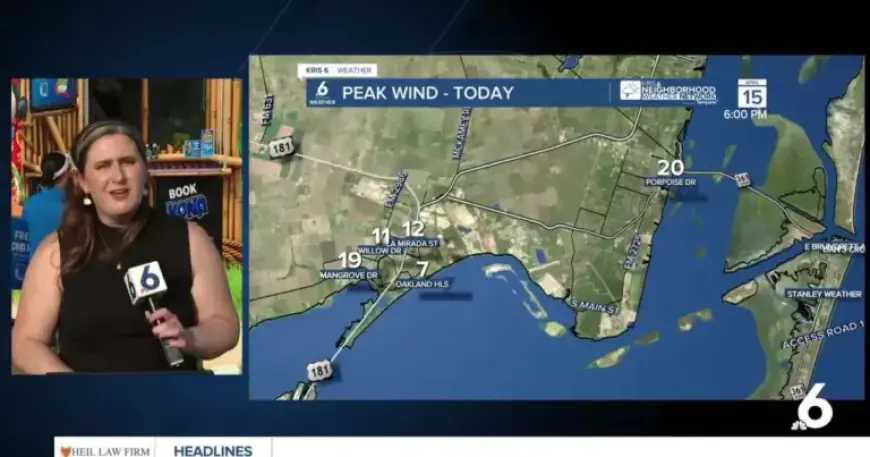 Winds Intensify Amid Persistent Warm, Muggy Weather Through Friday