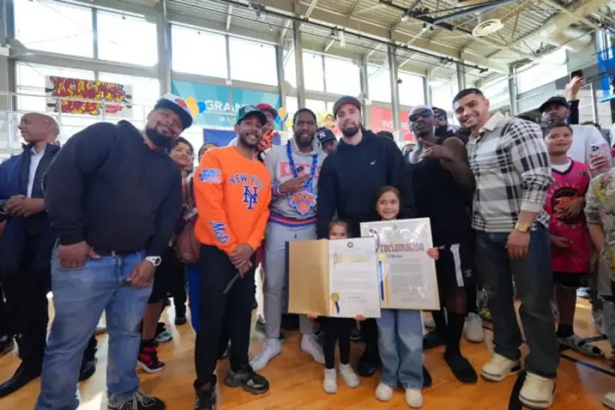 Brooklyn Honors Knicks Guard Jose Alvarado
