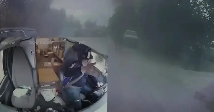 Surveillance Video Captures Tanner Horner Passing Athena Strand Search Post-Murder