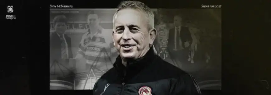 Steve McNamara Named Hull FC Head Coach Starting 2027