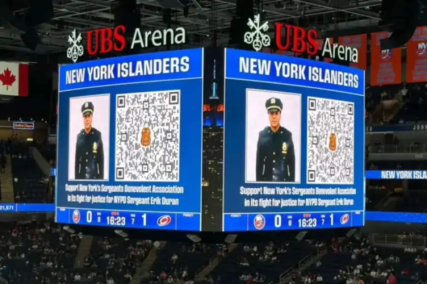 Islanders Fans Support Jailed ‘Cooler Cop’ Erik Duran Through Legal Fund Launch
