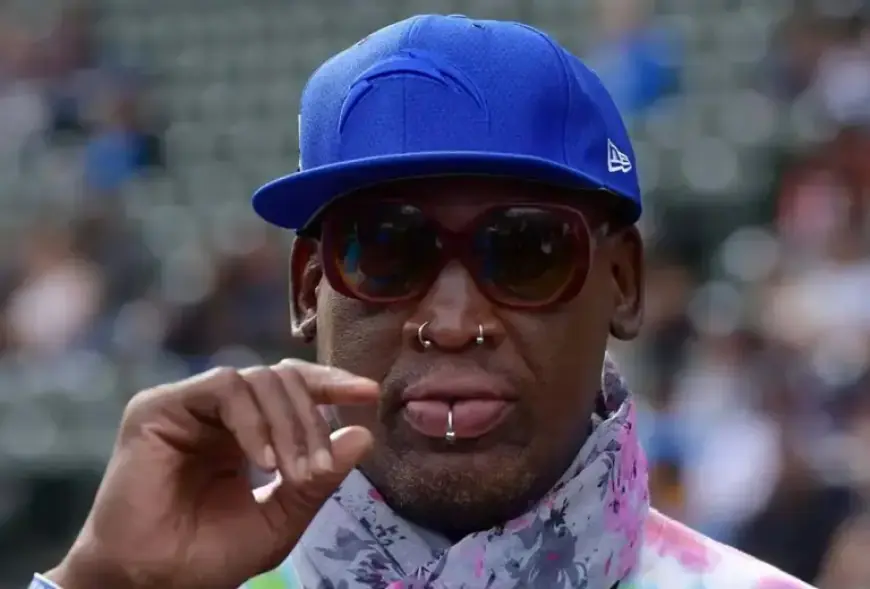 Dennis Rodman Inducted as WWE Hall of Famer After Vegas Partying