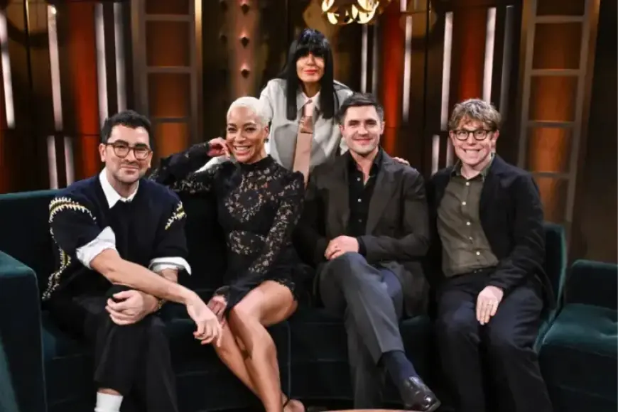 Claudia Winkleman’s Show Debuts with Dan Levy, Cush Jumbo, and More Stars