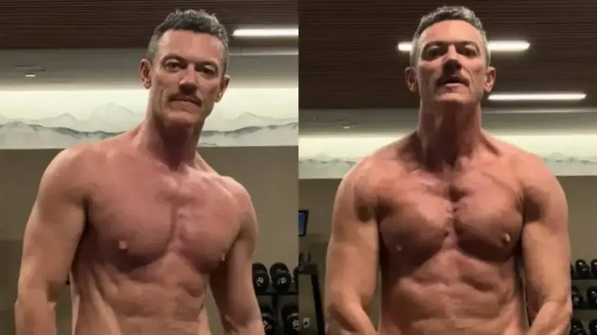 Luke Evans Celebrates 47th Birthday with Inspiring Workout Post