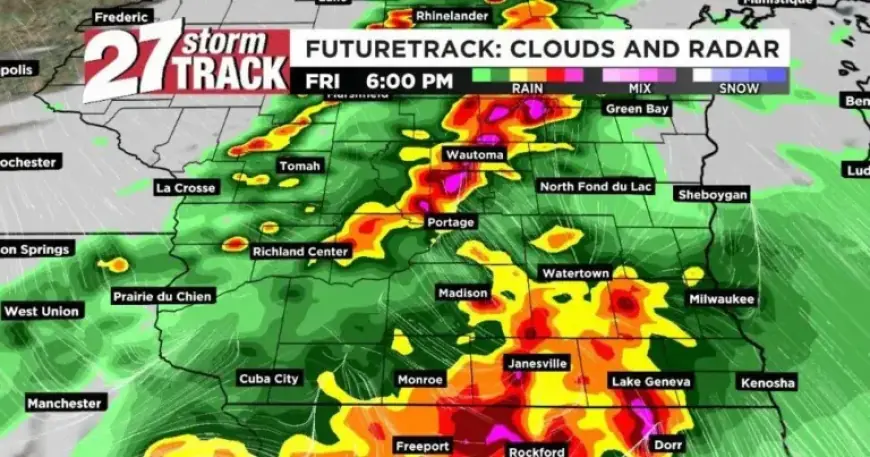Severe Storms to Hit Friday Afternoon and Evening