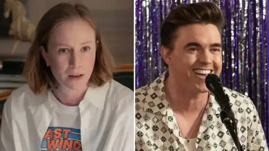 Hannah Einbinder & Jesse McCartney Decode Ava’s Surprise Party in ‘Hacks’