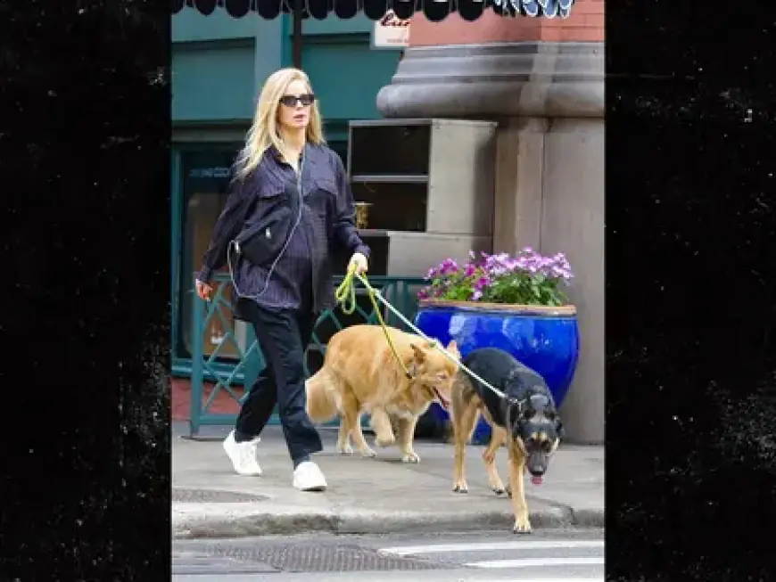 Annabelle Wallis Reveals Baby Bump with Sebastian Stan in NYC