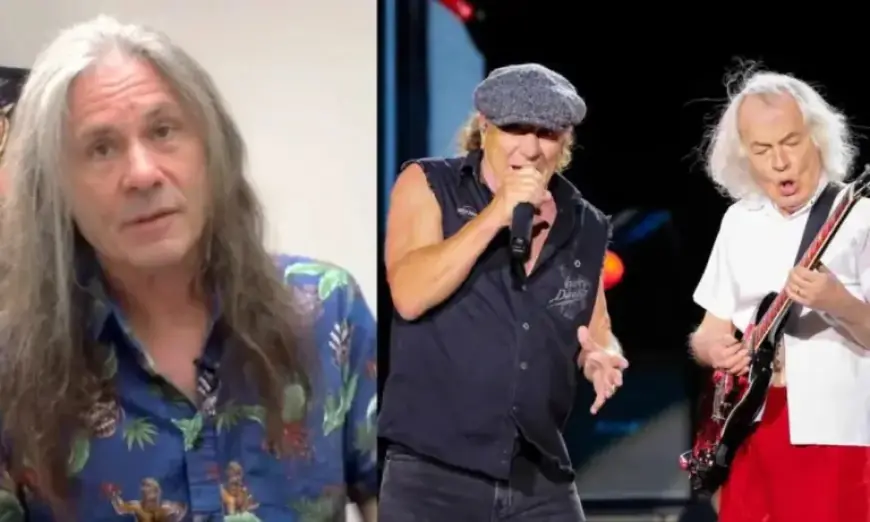 Bruce Dickinson Shares Insightful Views on Brian Johnson of AC/DC