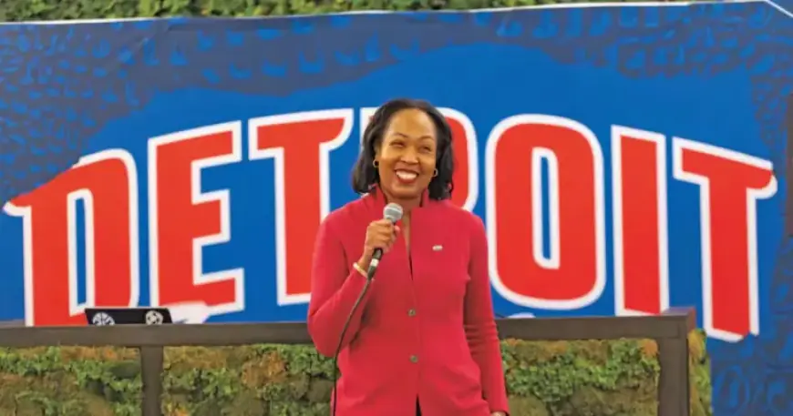 Detroit Pistons Thrive: Melanie Harris Leads Business Revival