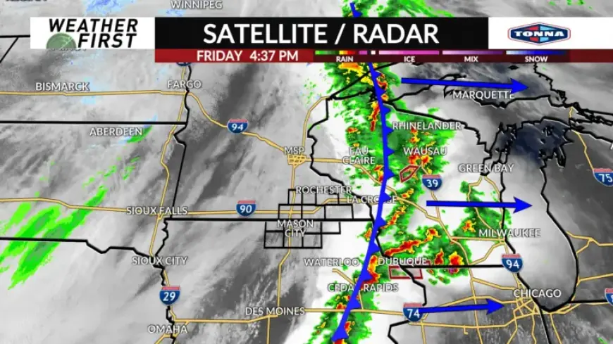 Friday Update: Severe Storms Pass, Leaving Calm Skies